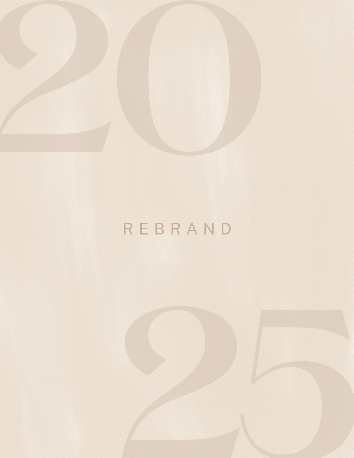 2025 Rebrand Mood Board Template