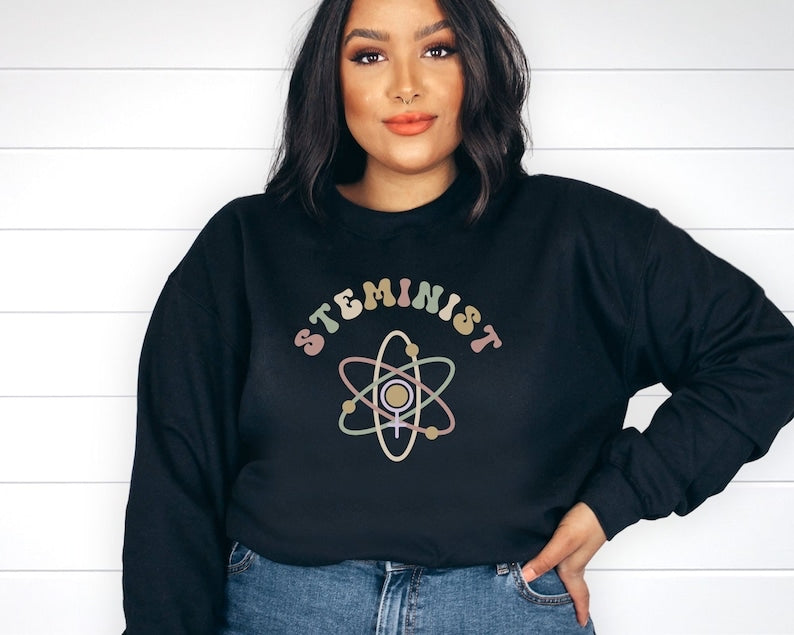 🧪✨ STEMinist Premium Heavyweight Crewneck✨🧪