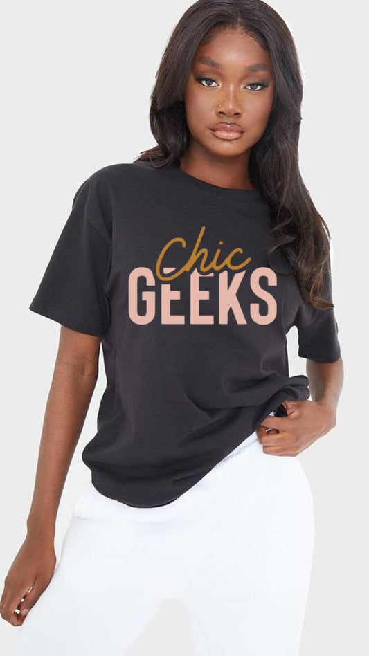 Chic Geeks Luxe Logo Tee